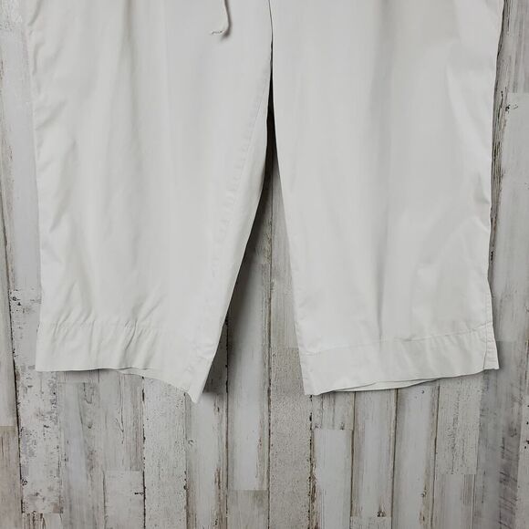 Talbots Stretch Capri Pants Tan Size 18 - Picture 5 of 12